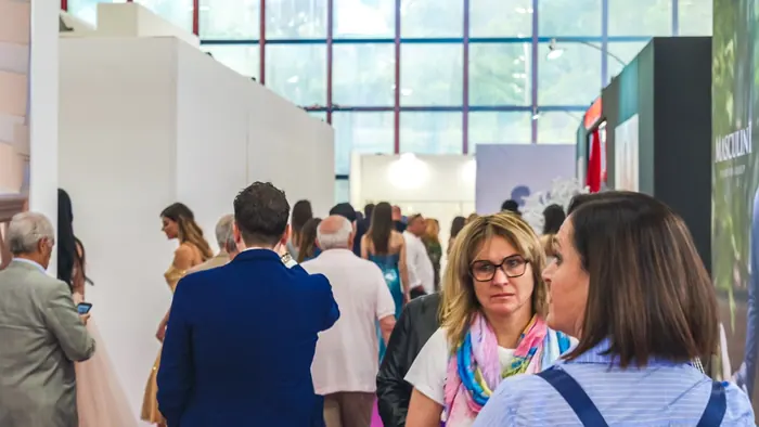 Un momento della fiera